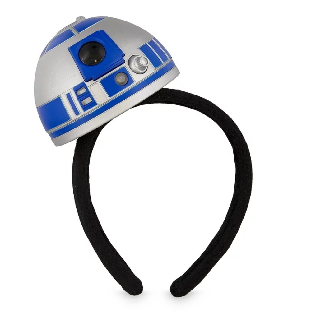 R2-D2 Light-Up Headband Star Wars Ears Galaxy Edge Disneyland Parks Droid depot